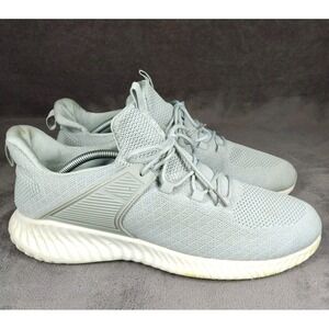 AKK Womens Gray Lightweight Walking Sneakers Size 12